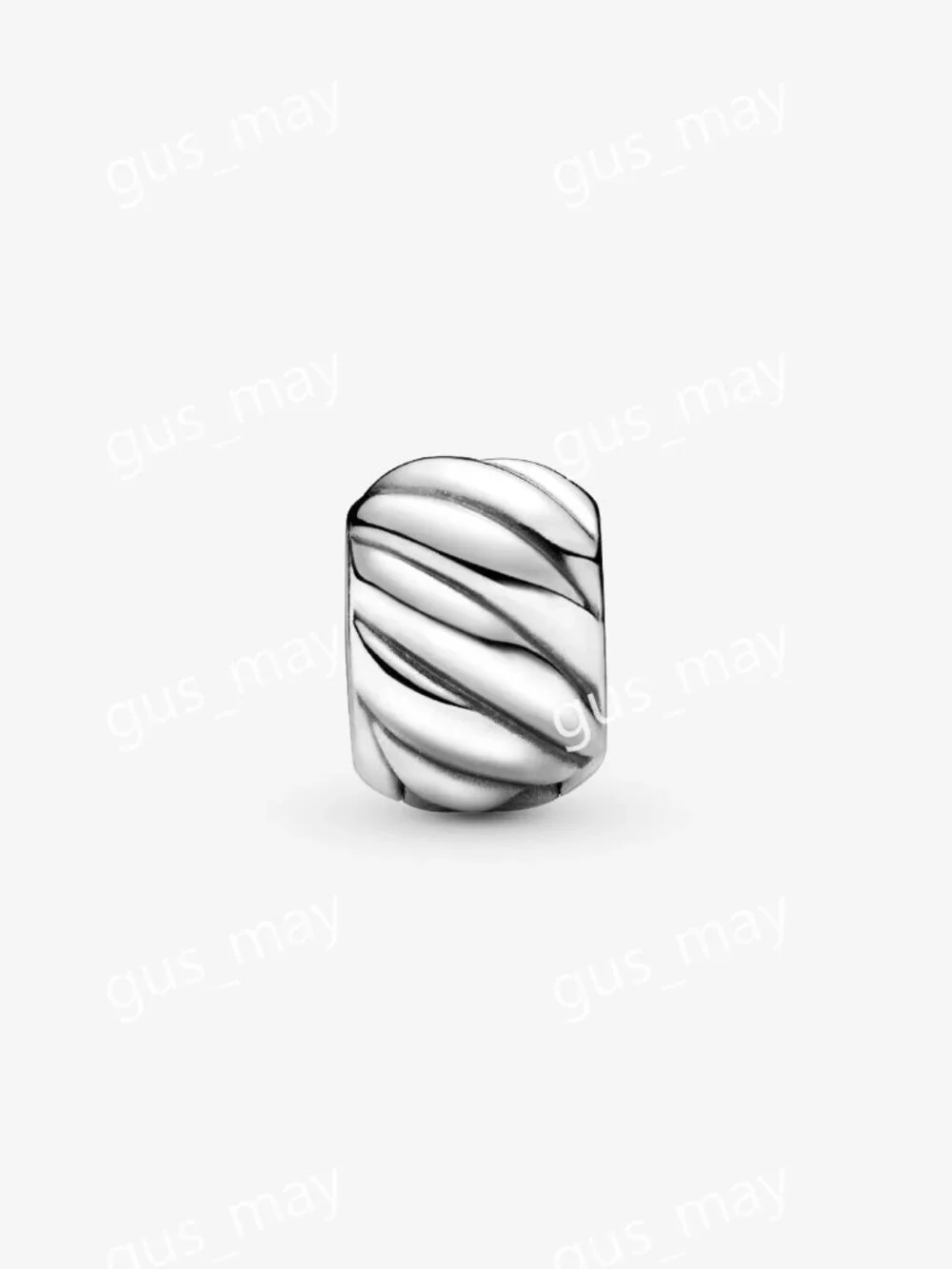 Pandora Polished Feathered Clip Charm